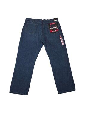 Wrangler 20X Mens Relaxed Fit Jeans 36X30 Dark Wash Cotton Denim Bootcut